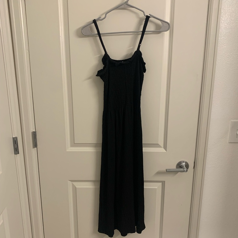 Black Ruffle Sundress - Picture 2 of 2